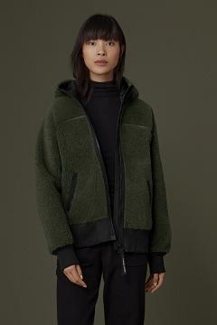 Ropa Canada Goose Mujer México - Simcoe Forro Polar Verdes JX9021874